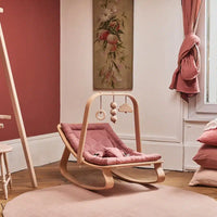 Transat bébé évolutif en bois – Fauteuil à bascule de 0 à 5 ans