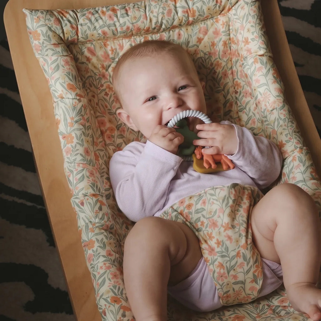 Transat bébé évolutif en bois – Fauteuil à bascule de 0 à 5 ans
