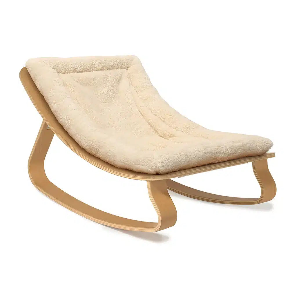 Transat bébé évolutif en bois – Fauteuil à bascule de 0 à 5 ans
