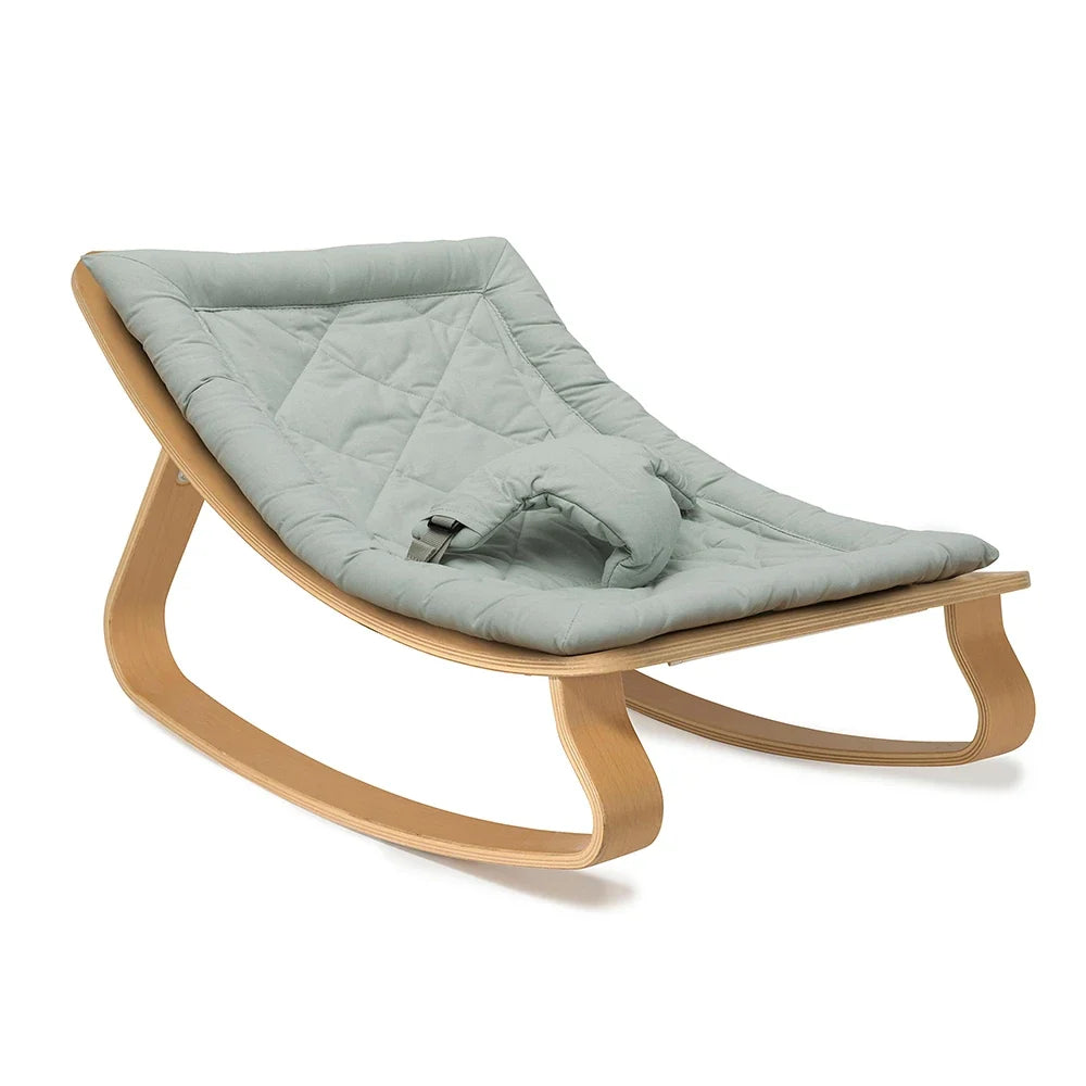 Transat bébé évolutif en bois – Fauteuil à bascule de 0 à 5 ans