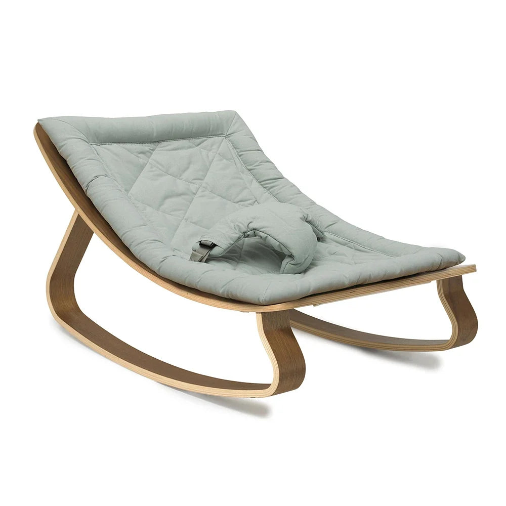 Transat bébé évolutif en bois – Fauteuil à bascule de 0 à 5 ans