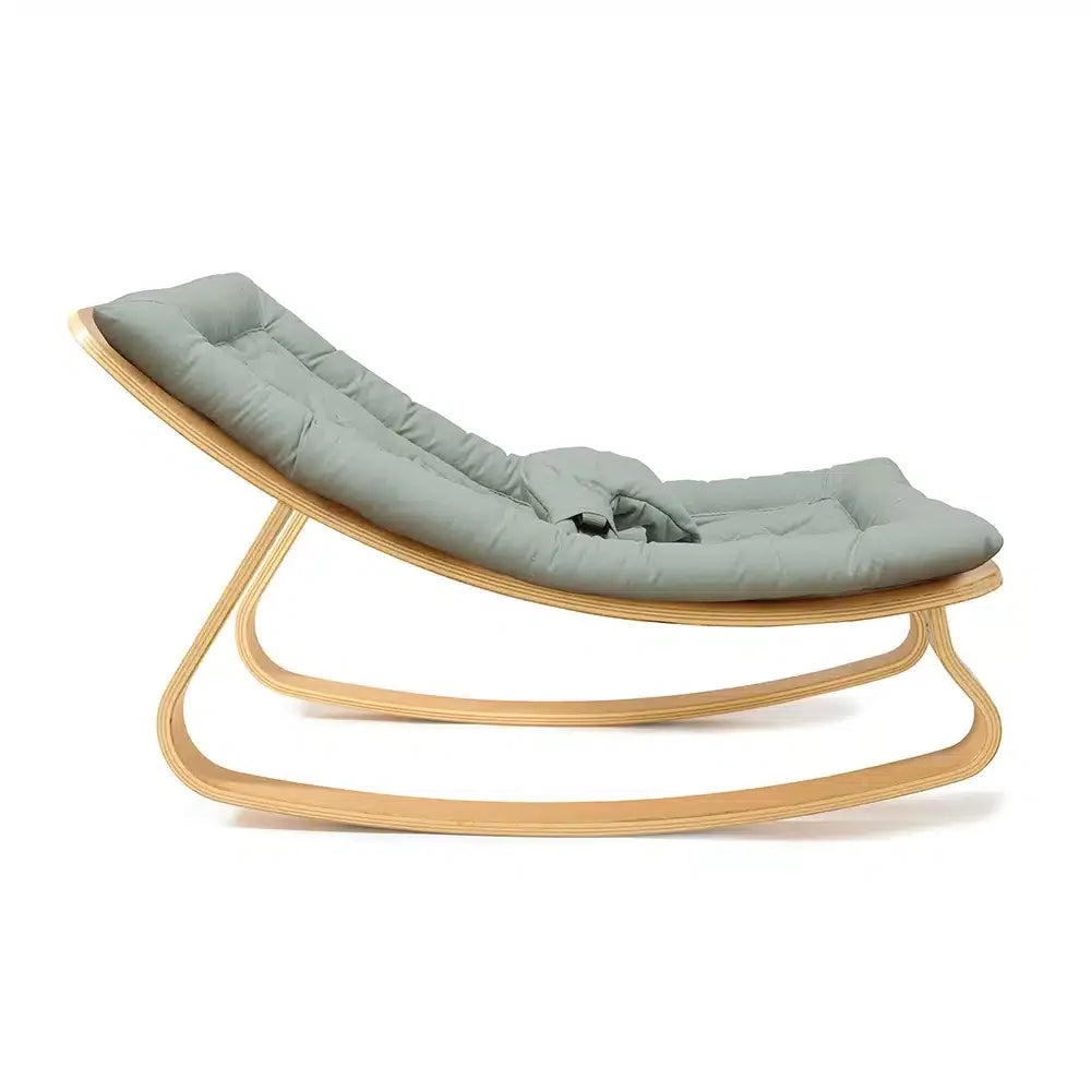Transat bébé évolutif en bois – Fauteuil à bascule de 0 à 5 ans