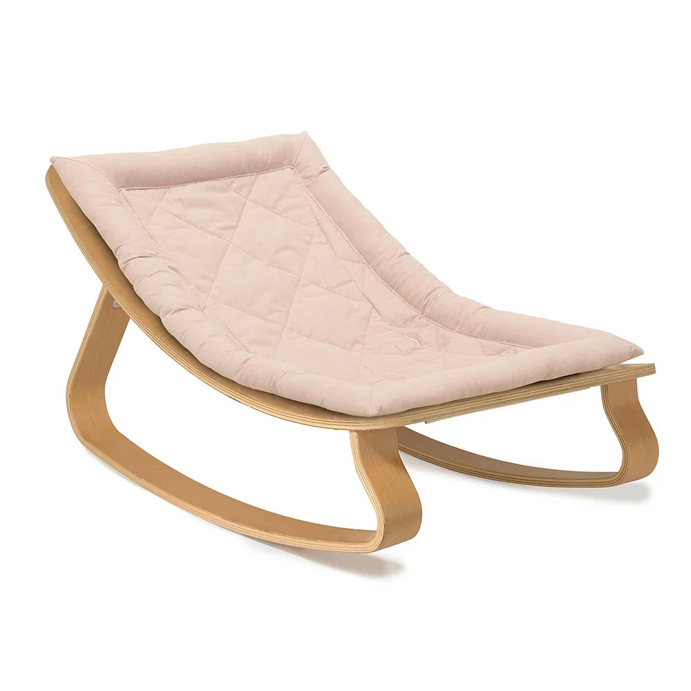 Transat bébé évolutif en bois – Fauteuil à bascule de 0 à 5 ans
