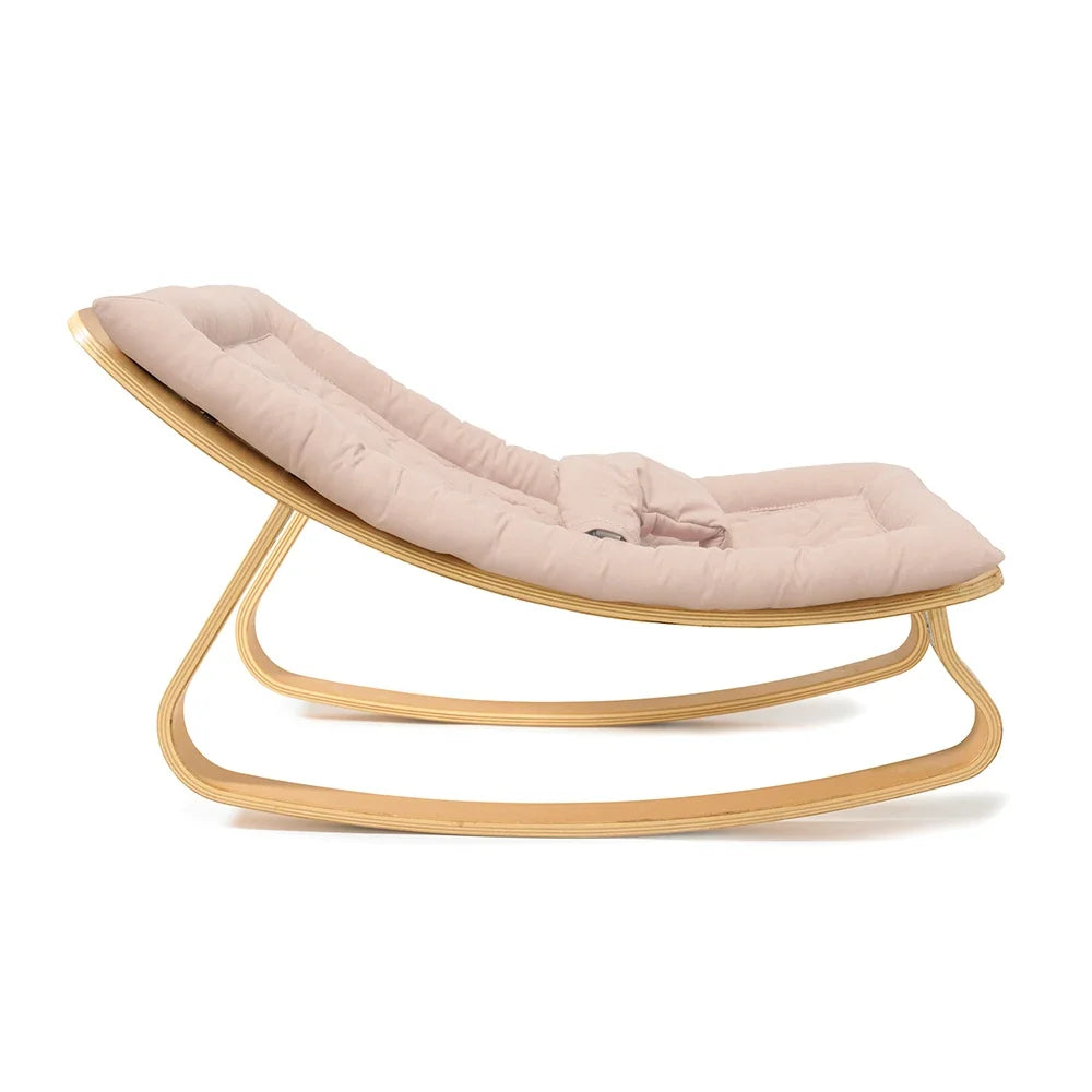 Transat bébé évolutif en bois – Fauteuil à bascule de 0 à 5 ans