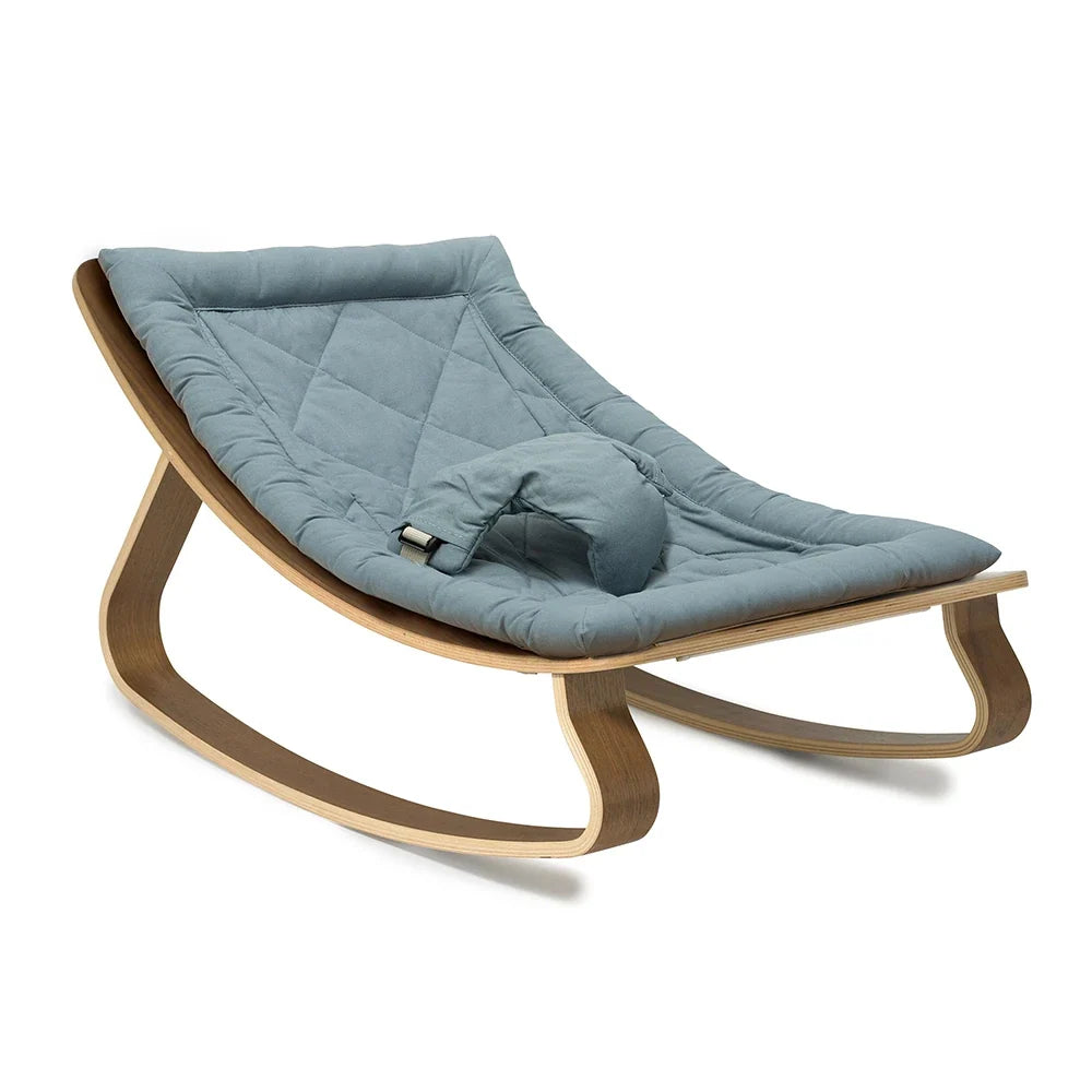 Transat bébé évolutif en bois – Fauteuil à bascule de 0 à 5 ans