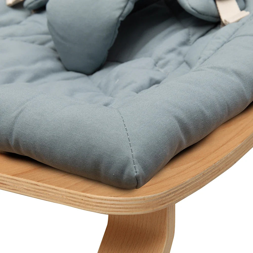 Transat bébé évolutif en bois – Fauteuil à bascule de 0 à 5 ans