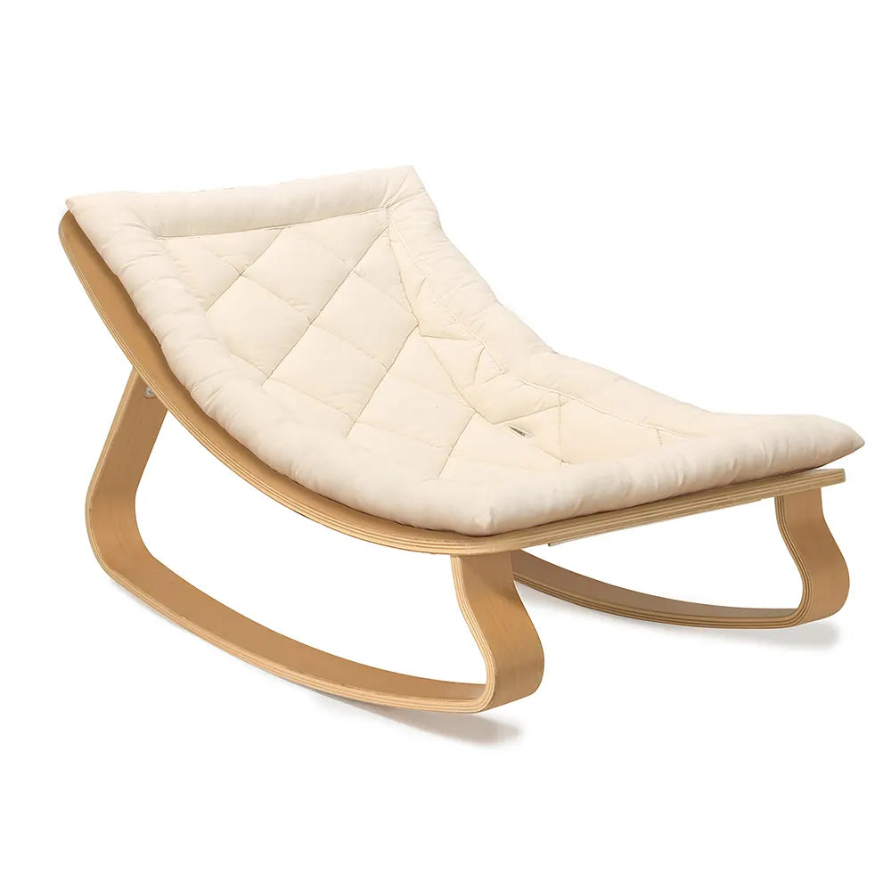 Transat bébé évolutif en bois – Fauteuil à bascule de 0 à 5 ans