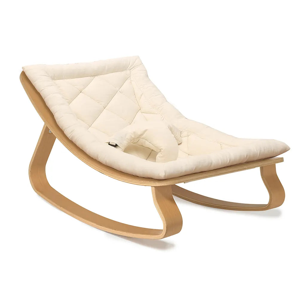 Transat bébé évolutif en bois – Fauteuil à bascule de 0 à 5 ans