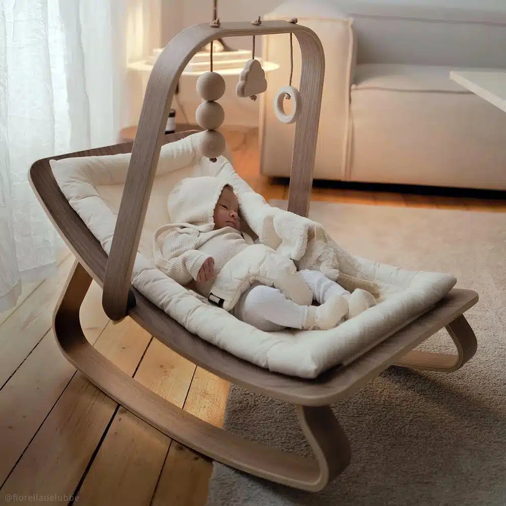Transat bébé évolutif en bois – Fauteuil à bascule de 0 à 5 ans