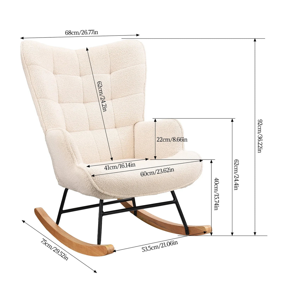 rocking chair comfort