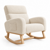Fauteuil à bascule Numa – Bouclette à poches