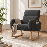 Fauteuil à bascule Numa – Bouclette à poches