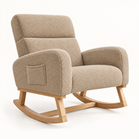 Fauteuil à bascule Numa – Bouclette à poches