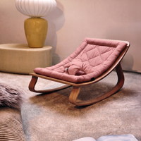Transat bébé évolutif en bois – Fauteuil à bascule de 0 à 5 ans